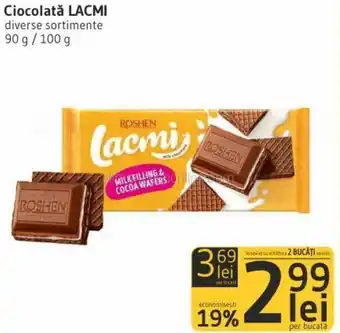 Supeco Ciocolată LACMI 90 g / 100 g Ofertă