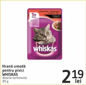 Supeco Whiskas Hrană umedă pentru pisici 85g Ofertă