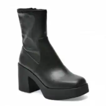 Ghete aldo negre, upstep001, din piele ecologica