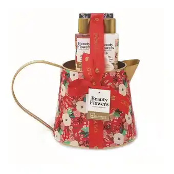 Auchan Set pentru cadou idc institute beauty flowers: gel de dus, lotiune de corp, sare de baie si sapun Ofertă