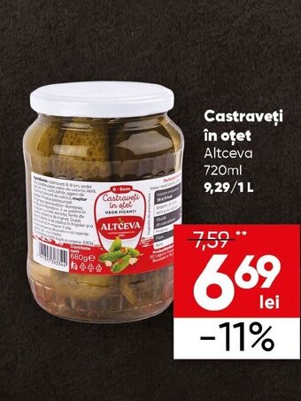 PROFI Castraveti în oţet Altceva 720ml Ofertă