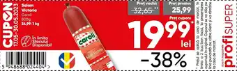 PROFI Caroli Salam Victoria 800g Ofertă