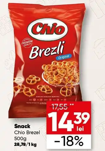 PROFI Chio Snack Brezel 500g Ofertă