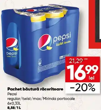 PROFI Pepsi Pachet băutură răcoritoare 6x0,33l Ofertă