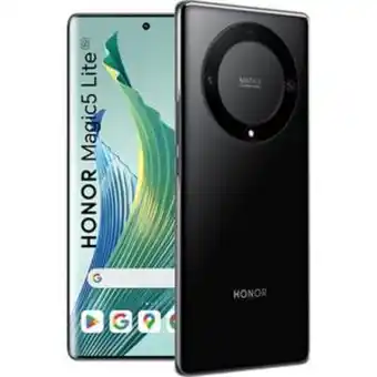 Telefon honor magic5 lite, 128gb, 6gb ram, dual sim, midnight black