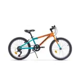 Bicicleta mtb copii pegas mini drumet 20'' portocaliu turcoaz