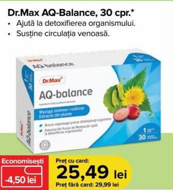 Dr.Max AQ-Balance, 30 cpr.