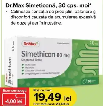 Dr.Max Dr.Max Simeticonă, 30 cps. moi Ofertă