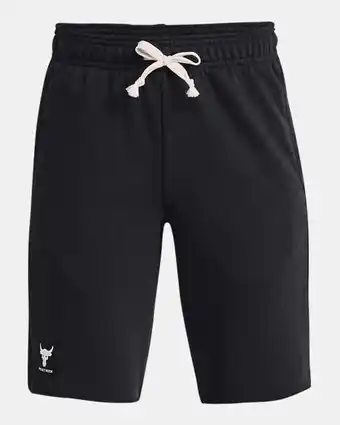 Under Armour Boys' project rock rival terry shorts Ofertă