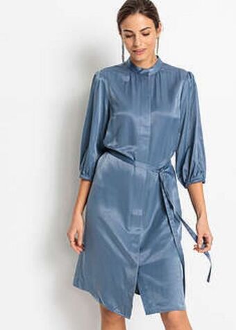 Rochie midi din satin