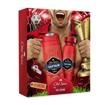 Set pentru cadou old spice footballer: deodorant spray si sampon