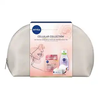 Auchan Set pentru cadou nivea cellular collection: crema de zi si apa micelara Ofertă