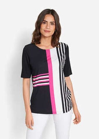 Bonprix Tricou cu imprimeu și mânecă 1/2 Ofertă