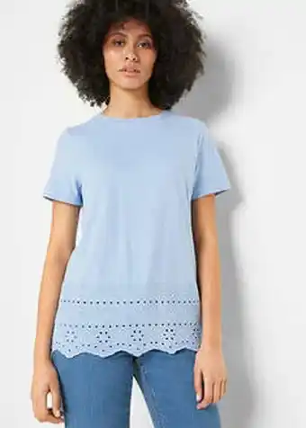 Bonprix Bluză cu broderie spartă Ofertă