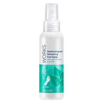 Spray pentru picioare cu extract de mentă și aloe