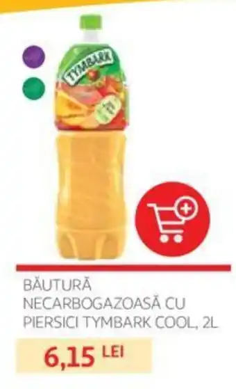 BĂUTURĂ NECARBOGAZOASĂ CU PIERSICI TYMBARK COOL, 2L