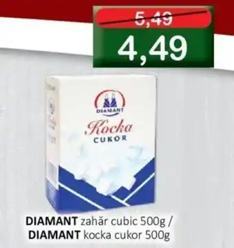 CBA DIAMANT zahăr cubic 500g / DIAMANT kocka cukor 500g Ofertă