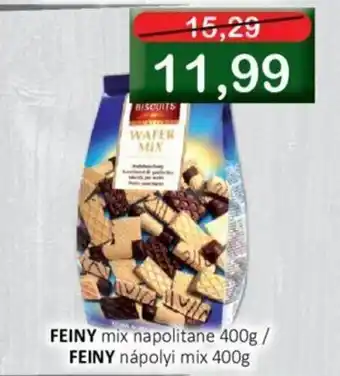 CBA FEINY mix napolitane 400g / FEINY nápolyi mix 400g Ofertă