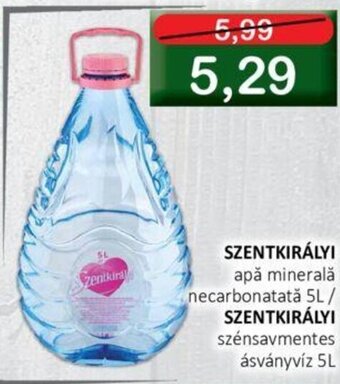 CBA SZENTKIRÁLYI apă minerală necarbonatată 5L / SZENTKIRÁLYI szénsavmentes ásványvíz 5L Ofertă