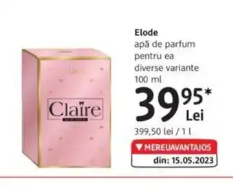 DM Elode apă de parfum pentru ea diverse variante 100 ml Ofertă