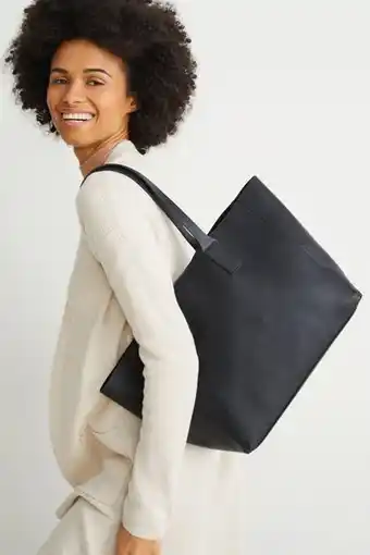 C&A Geantă shopper - imitație de piele Ofertă