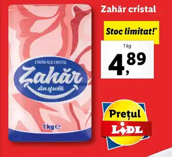 Lidl Zahăr cristal Ofertă