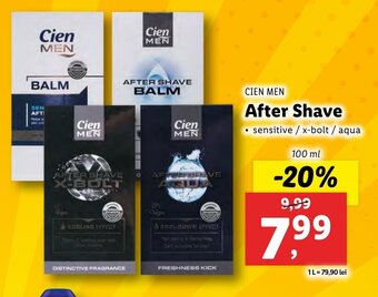 Lidl Cien MEN AFTER SHAVE 100ml Ofertă