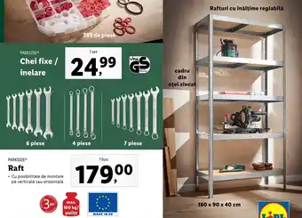 Lidl PARKSIDE Raft 180 x 90 x 40 cm 1 buc. Ofertă