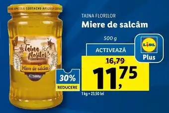 Lidl Taina florilor Miere de salcâm 500g Ofertă