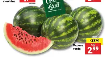 Lidl PIATA Lidl Pepene verde per kg Ofertă