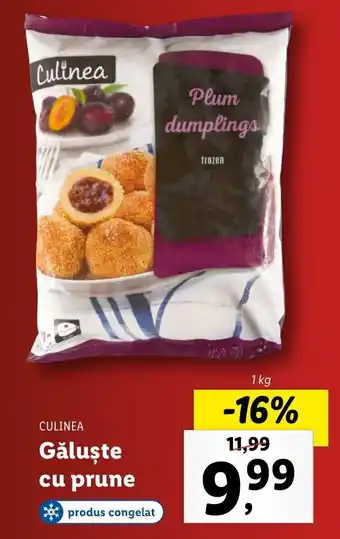 Lidl CULINEA Găluşte cu prune 1 kg Ofertă
