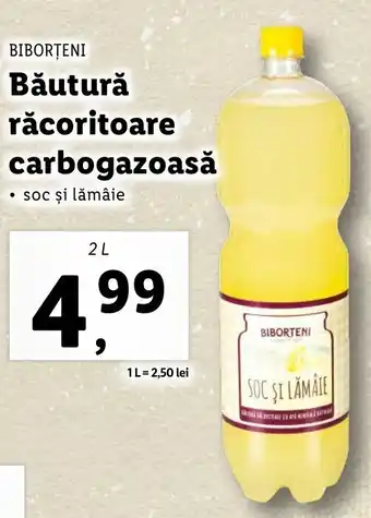 Lidl BIBORŢENI Băutură răcoritoare carbogazoasă 2 L Ofertă