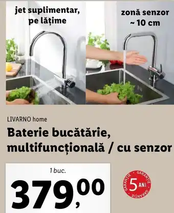 Lidl LIVARNO home Baterie bucătărie, multifuncțională / cu senzor 1 buc. Ofertă