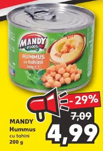 Kaufland MANDY HUMMUS cu tahini 200g Ofertă