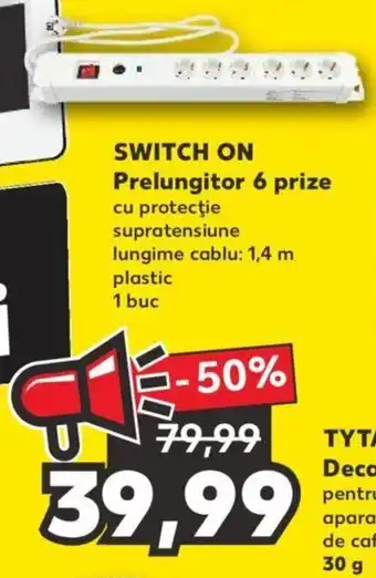 SWITCH ON Prelungitor 6 prize 1 buc