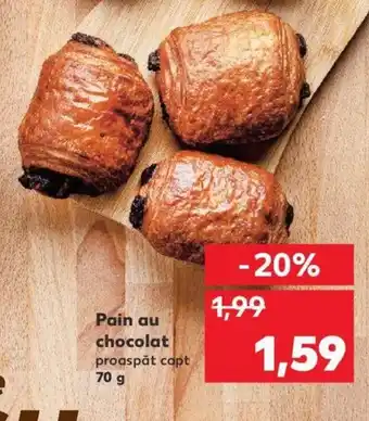 Kaufland Pain au chocolat proaspăt copt 70 g Ofertă