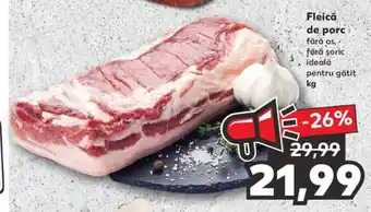 Kaufland Fleică de porc 1 kg Ofertă
