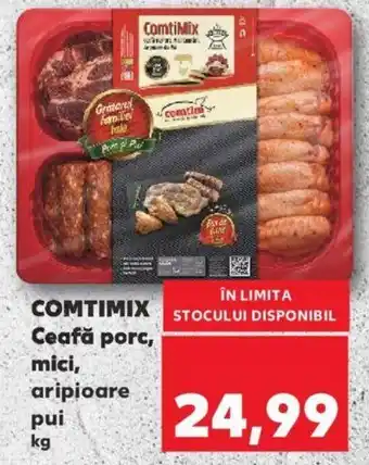 Kaufland COMTIMIX Ceafă porc, mici, aripioare pui 1 kg Ofertă