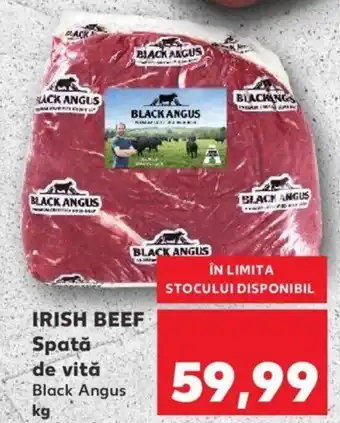 IRISH BEEF Spată de vită Black Angus 1 kg