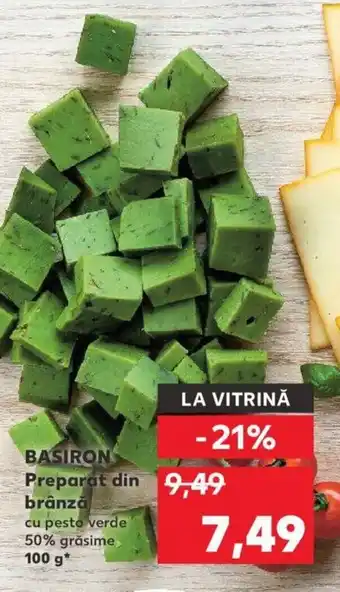 Kaufland BASIRON Preparat din brânză 100g Ofertă