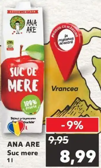 Kaufland ANA ARE Suc mere 1 l Ofertă
