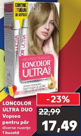 Kaufland LONCOLOR ULTRA DUO Vopsea pentru păr diverse nuanţe 1 bucată Ofertă