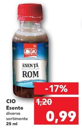 Kaufland CIO Esente diverse sortimente 25 ml Ofertă