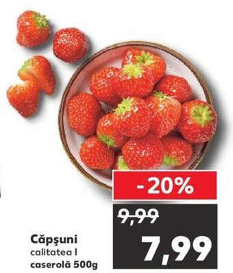 Kaufland Căpşuni calitatea l caserolă 500g Ofertă