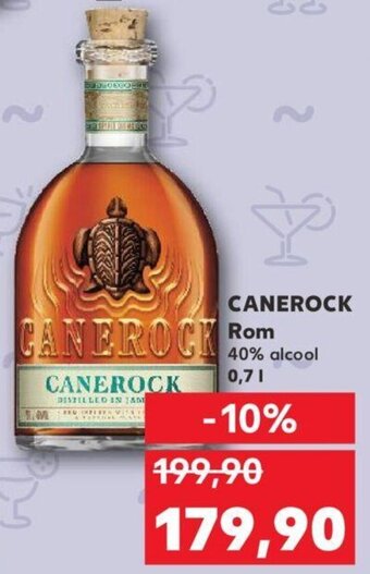 Kaufland CANEROCK Rom 40% alcool 0.7l Ofertă