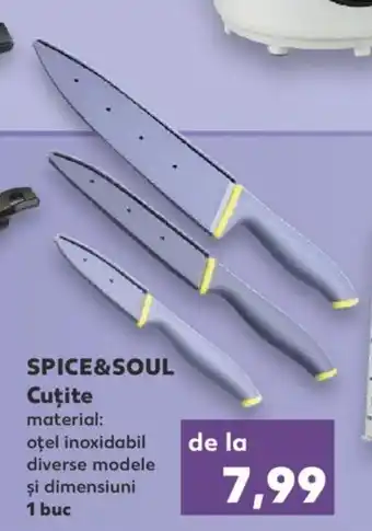 SPICE&SOUL Cuţite 1 buc