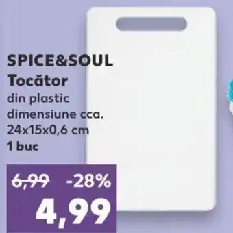 Kaufland SPICE&SOUL Tocător 24x15x0,6 cm 1 buc Ofertă