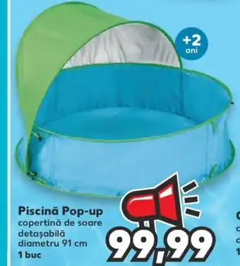 Piscină Pop-up copertină de soare detaşabilă diametru 91 cm 1 buc