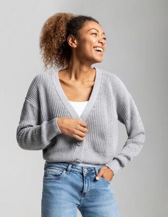 Cardigan - tricot gros