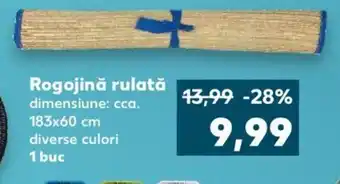 Kaufland COUNTRY Side Rogojină rulată 183x60 cm 1 buc Ofertă